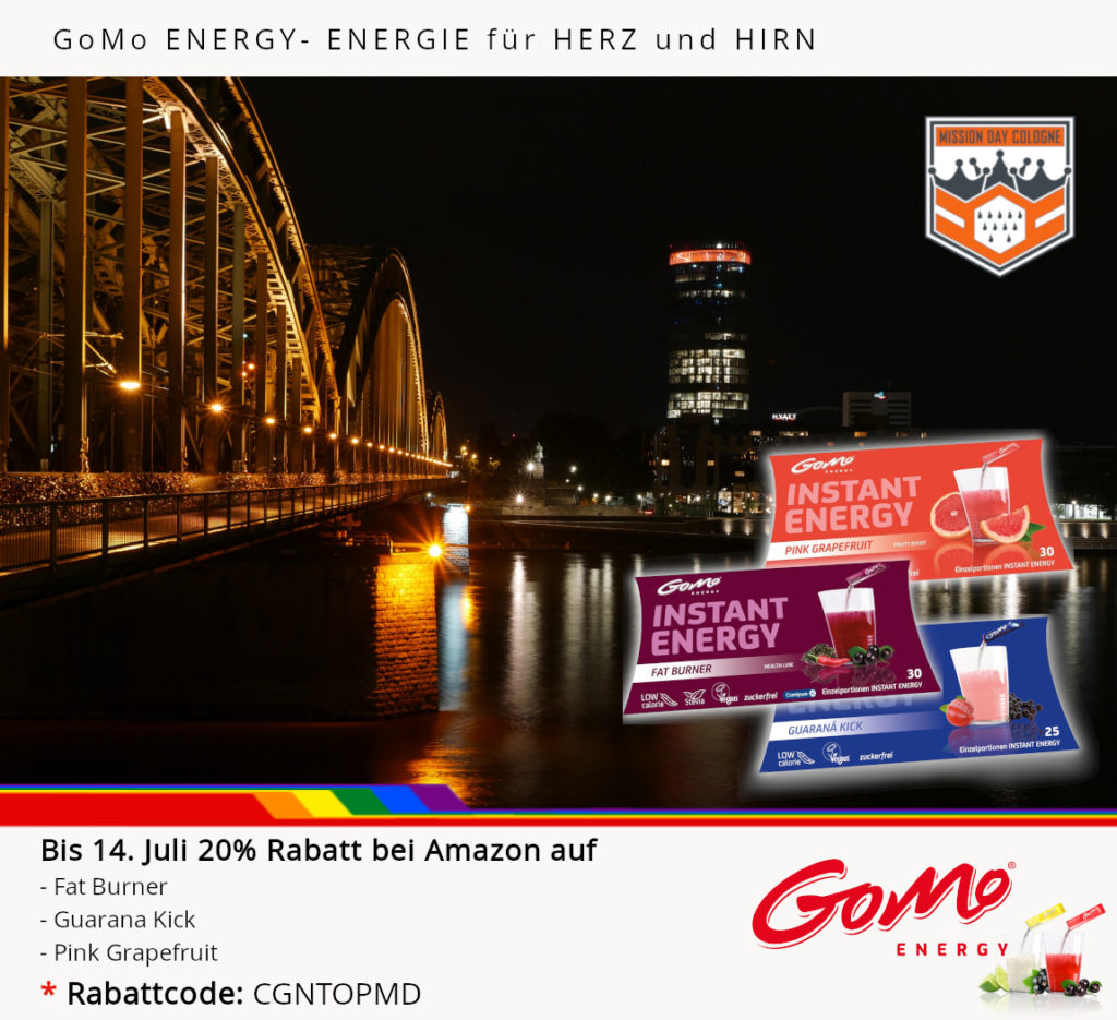 Unofficial sponsor GoMo ENERGY®